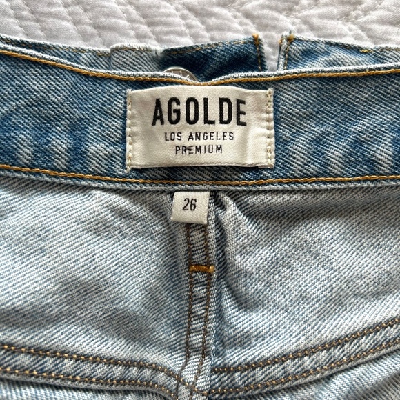 AGOLDE PARKER VINTAGE CUT OFF SHORT IN SWAPMEET Size 26 - Picture 11 of 15